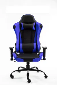Gaming Chair Office Computer Seating Racing PU Ergonomic Chair Rolling Swivel Adjustable Massage Racer Recliner