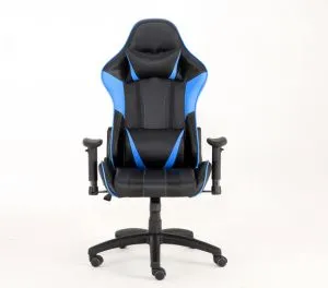 Gaming Chair Office Computer Seating Racing PU Ergonomic Chair Rolling Swivel Adjustable Massage Racer Recliner