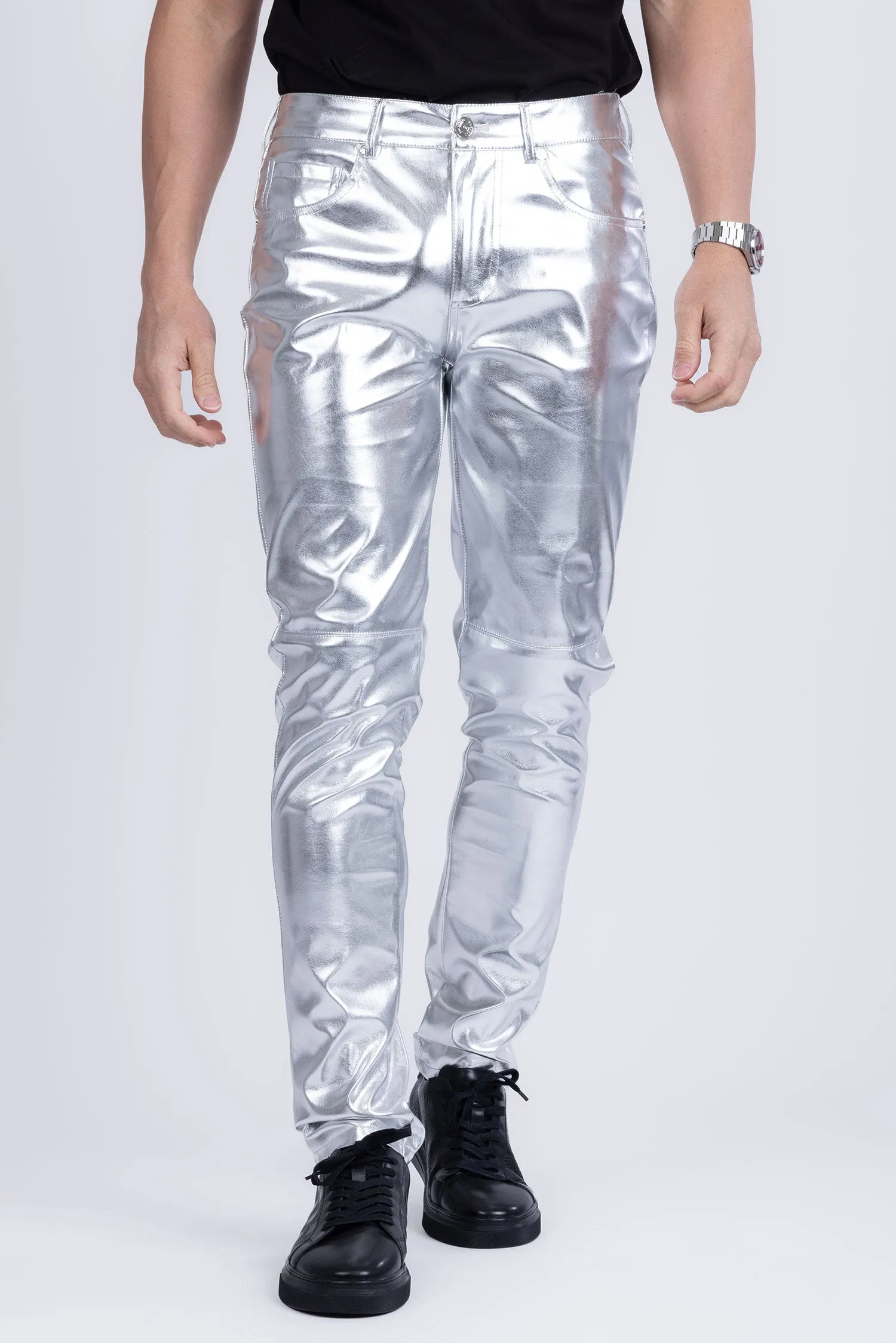 Geneve Faux Leather Pants