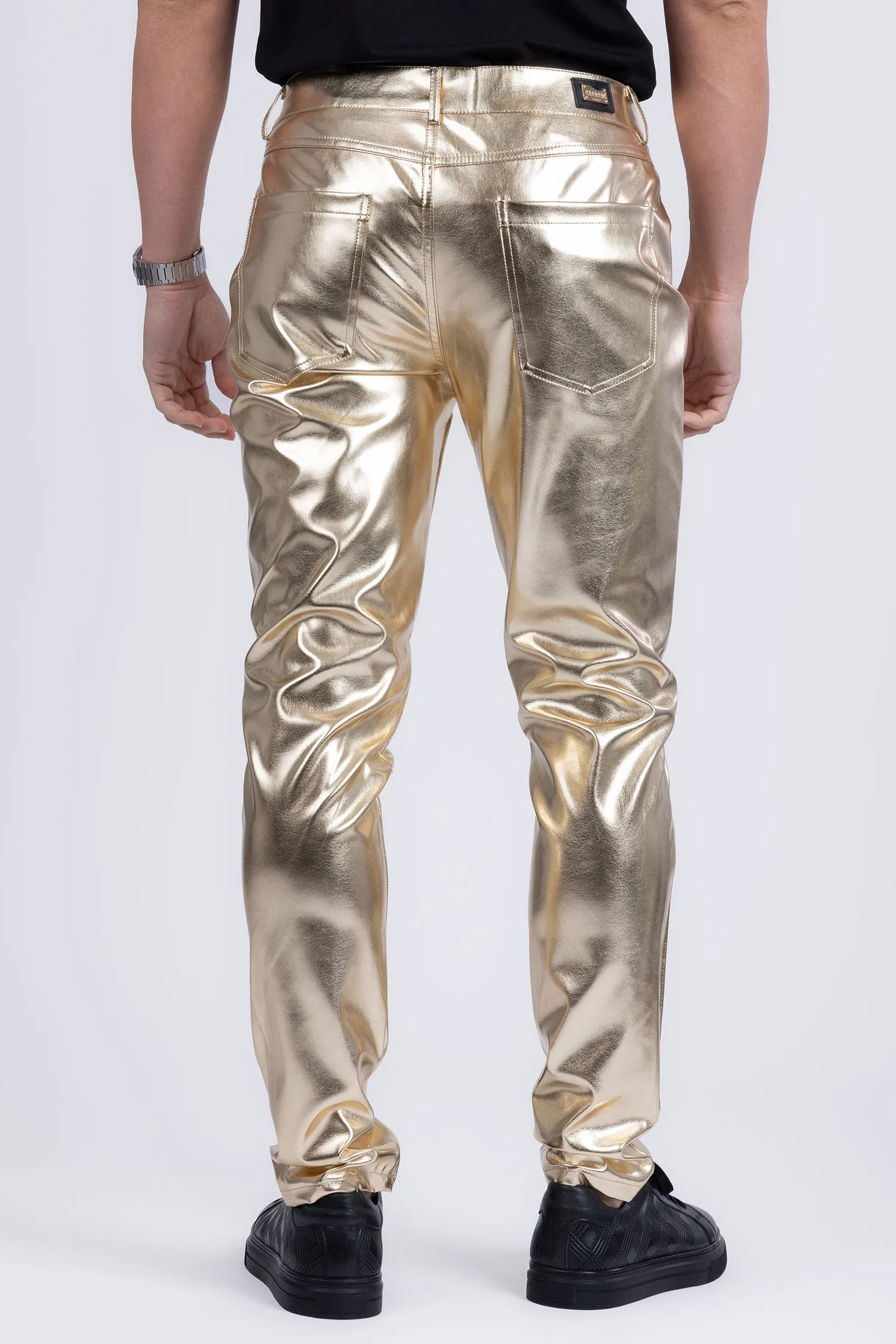 Geneve Faux Leather Pants