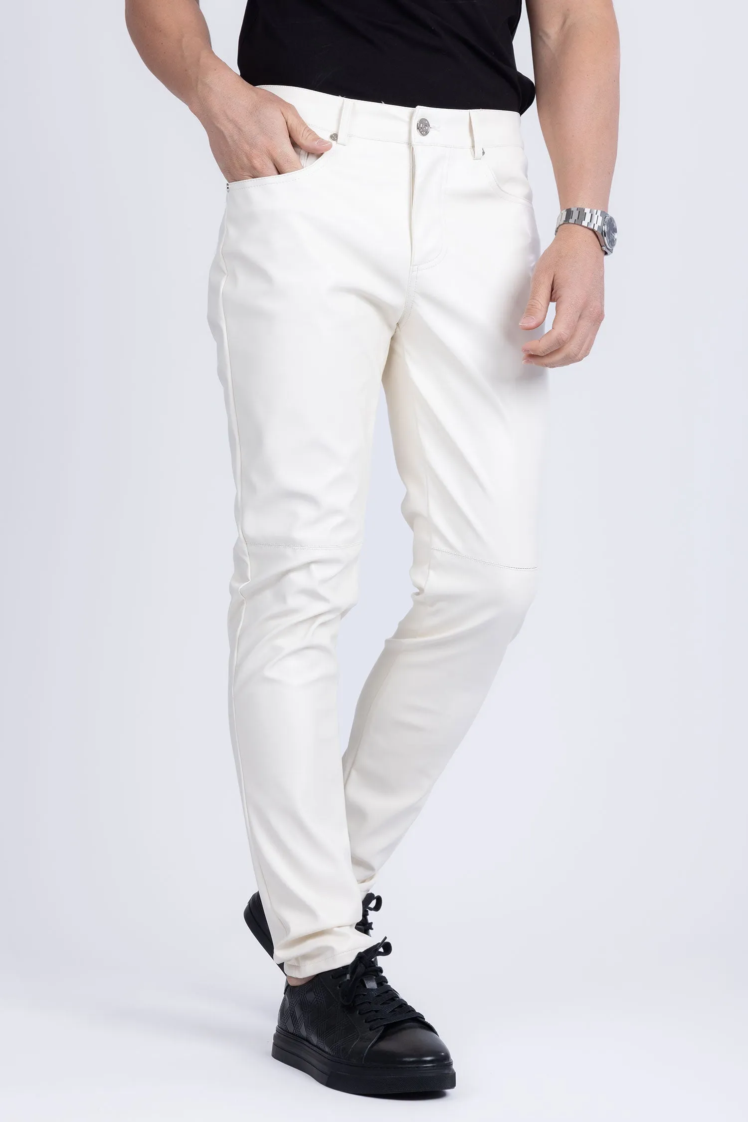 Geneve Faux Leather Pants