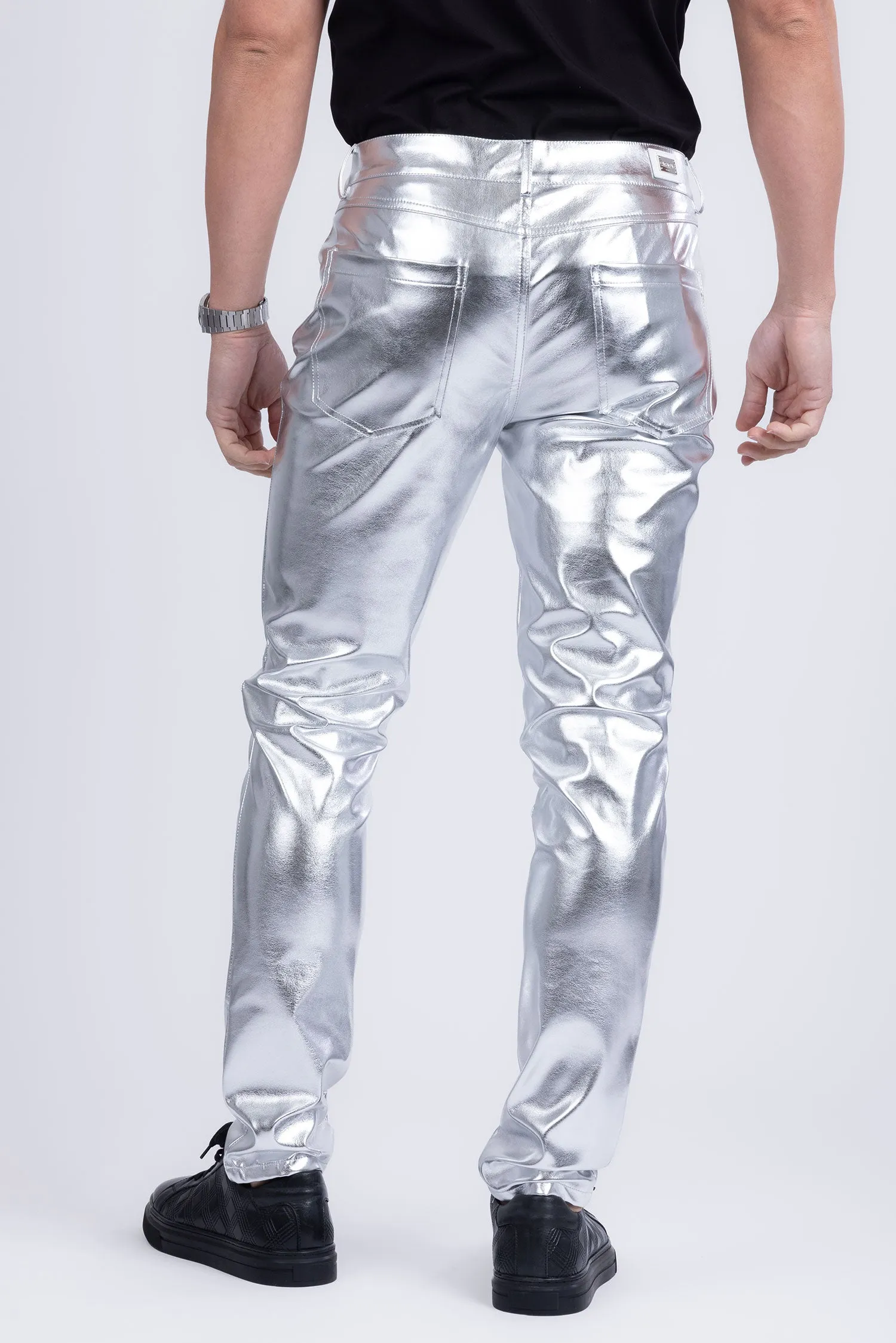Geneve Faux Leather Pants