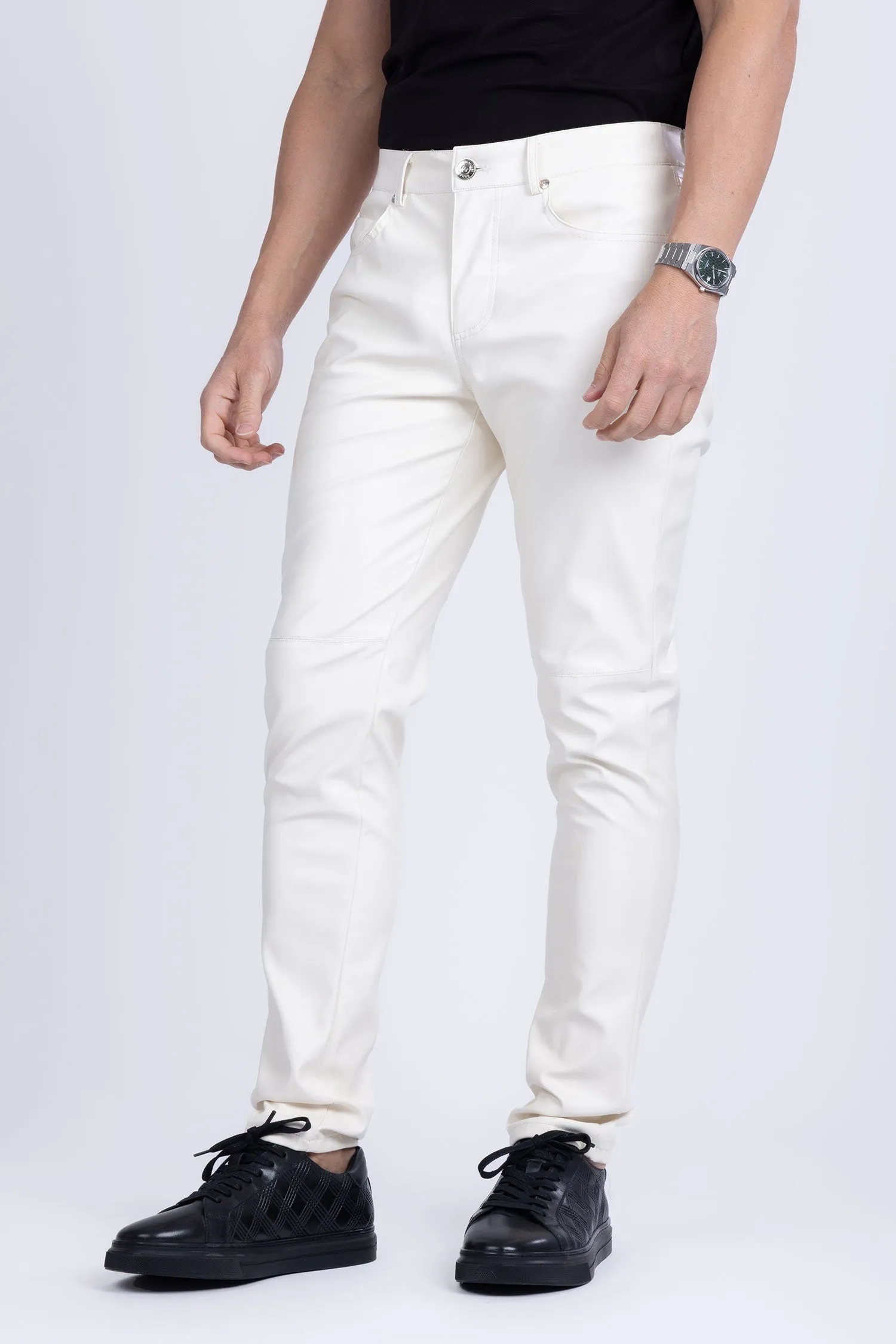 Geneve Faux Leather Pants