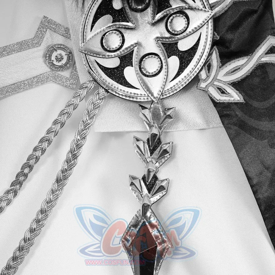Genshin Impact Fatui Harbinger The Captain Il Capitano Cape Cosplay Costume C07577  A