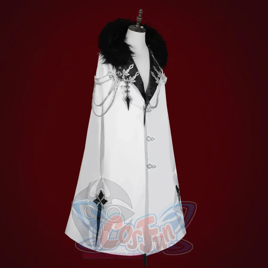 Genshin Impact Fatui Harbinger The Captain Il Capitano Cape Cosplay Costume C07577  A