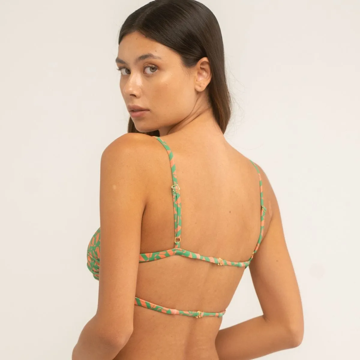 Geo Elany Tie-Up Bikini Top