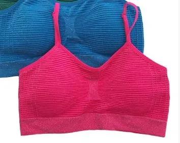 GLITTER LACE SEAMLESS BRA
