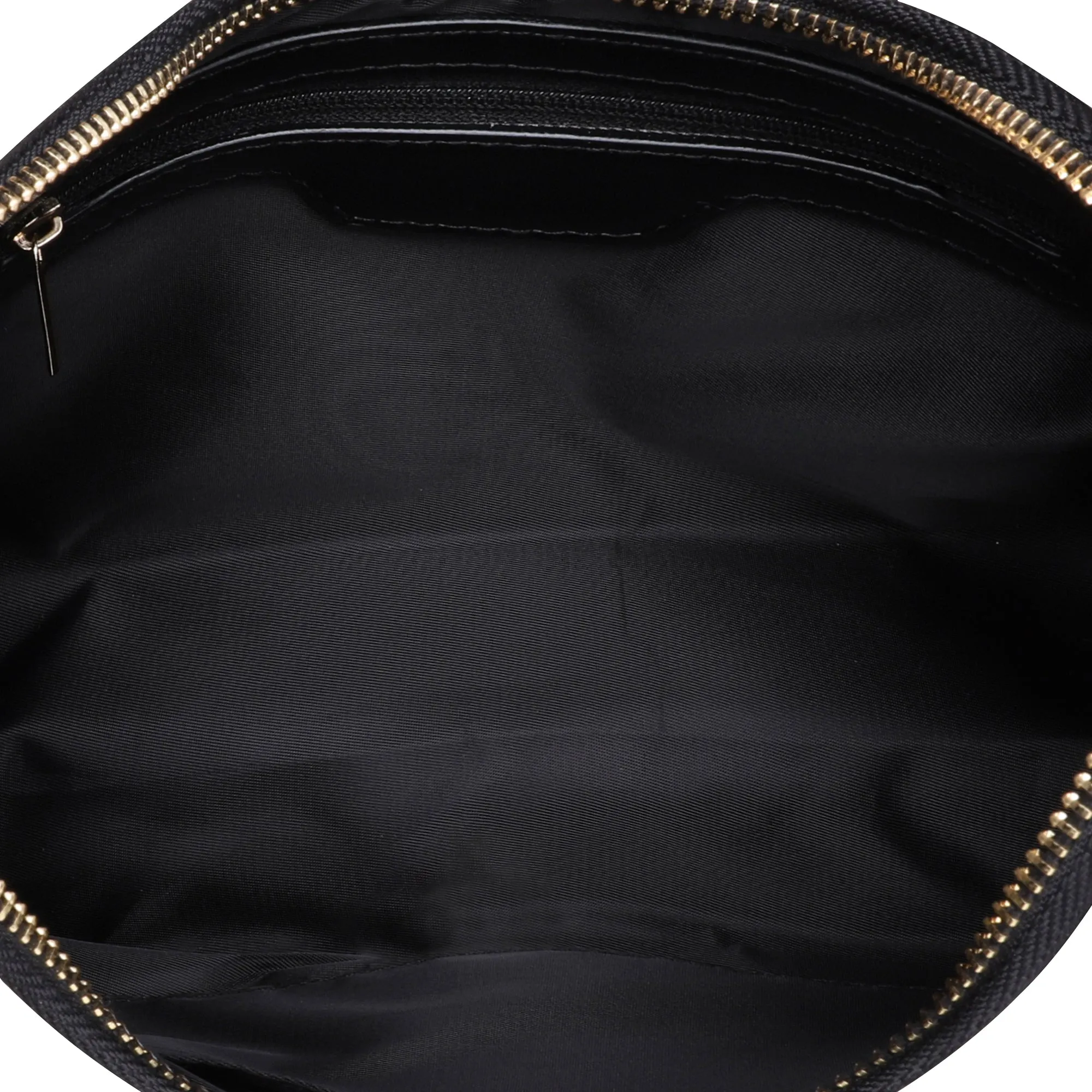 Gothic Skulls and Roses Graphic PU Leather Shoulder Bag with Chain Decoration and Matching Zip-up Cardholder Wallet