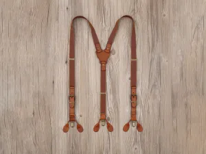 Groomsmen Gifts Personalized Natural Leather Suspenders Groomsmen Suspenders Wedding Suspenders Best Man Gift