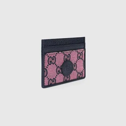 Gucci Canvas GG Multicolor Monogram Card Holder
