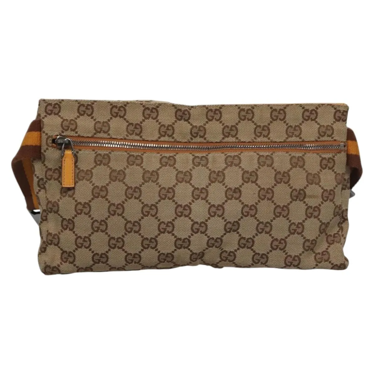 GUCCI canvas tan waist bumbag