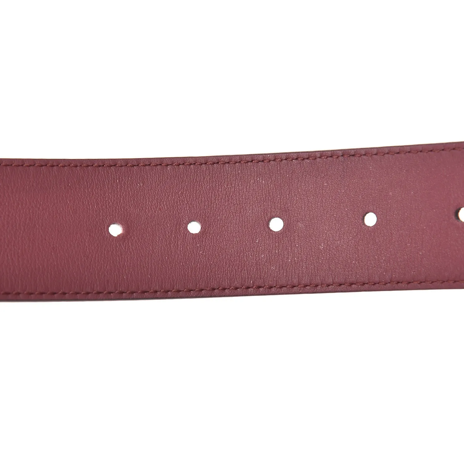 Gucci GG Supreme Monogram Blooms Print Belt in Pink
