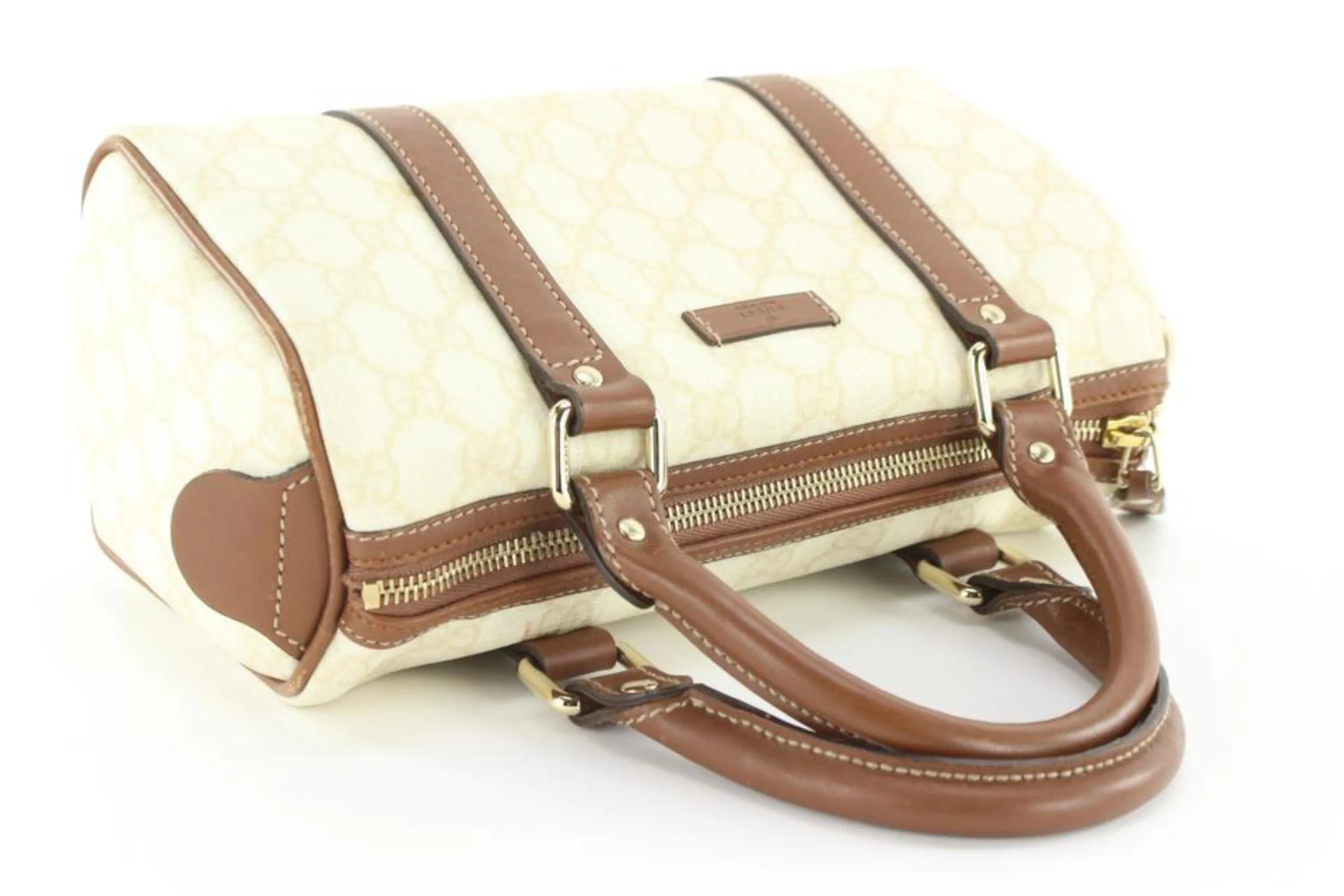Gucci Ivory Supreme GG Joy Boston 2G1026