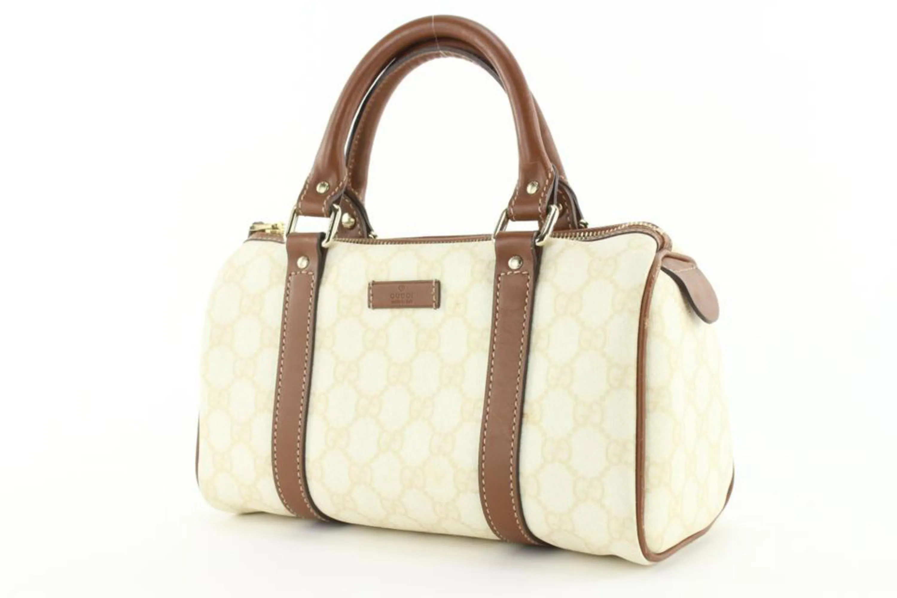 Gucci Ivory Supreme GG Joy Boston 2G1026