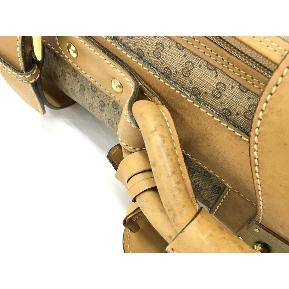 Gucci Large Micro GG Suitcase Luggage Bag 2g62