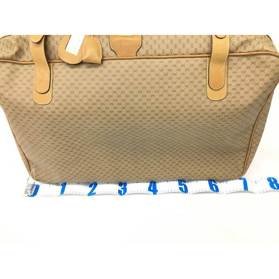 Gucci Large Micro GG Suitcase Luggage Bag 2g62