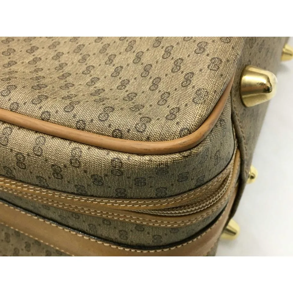 Gucci Large Micro GG Suitcase Luggage Bag 2g62