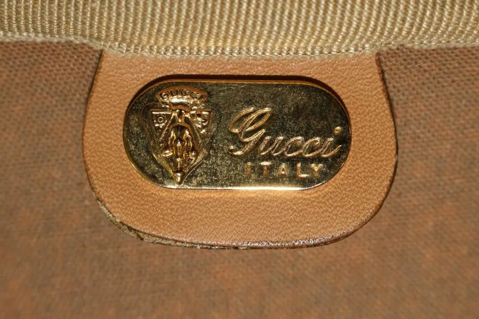 Gucci Large Micro GG Suitcase Luggage Bag 2g62