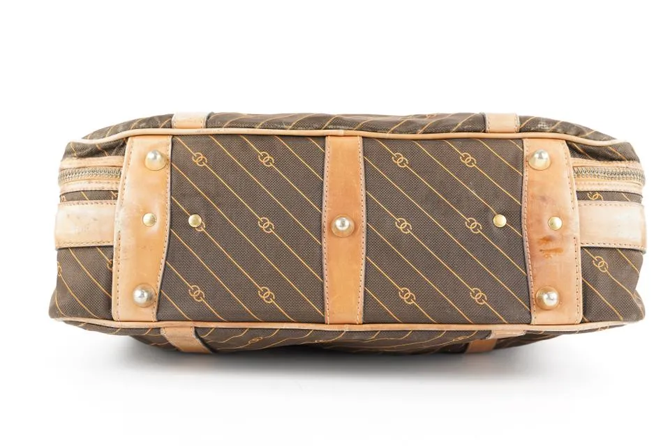 Gucci Monogram GG Stripe Luggage Suitcase 260ggs216