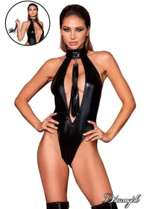 Halter Teddy with Flogger Collar
