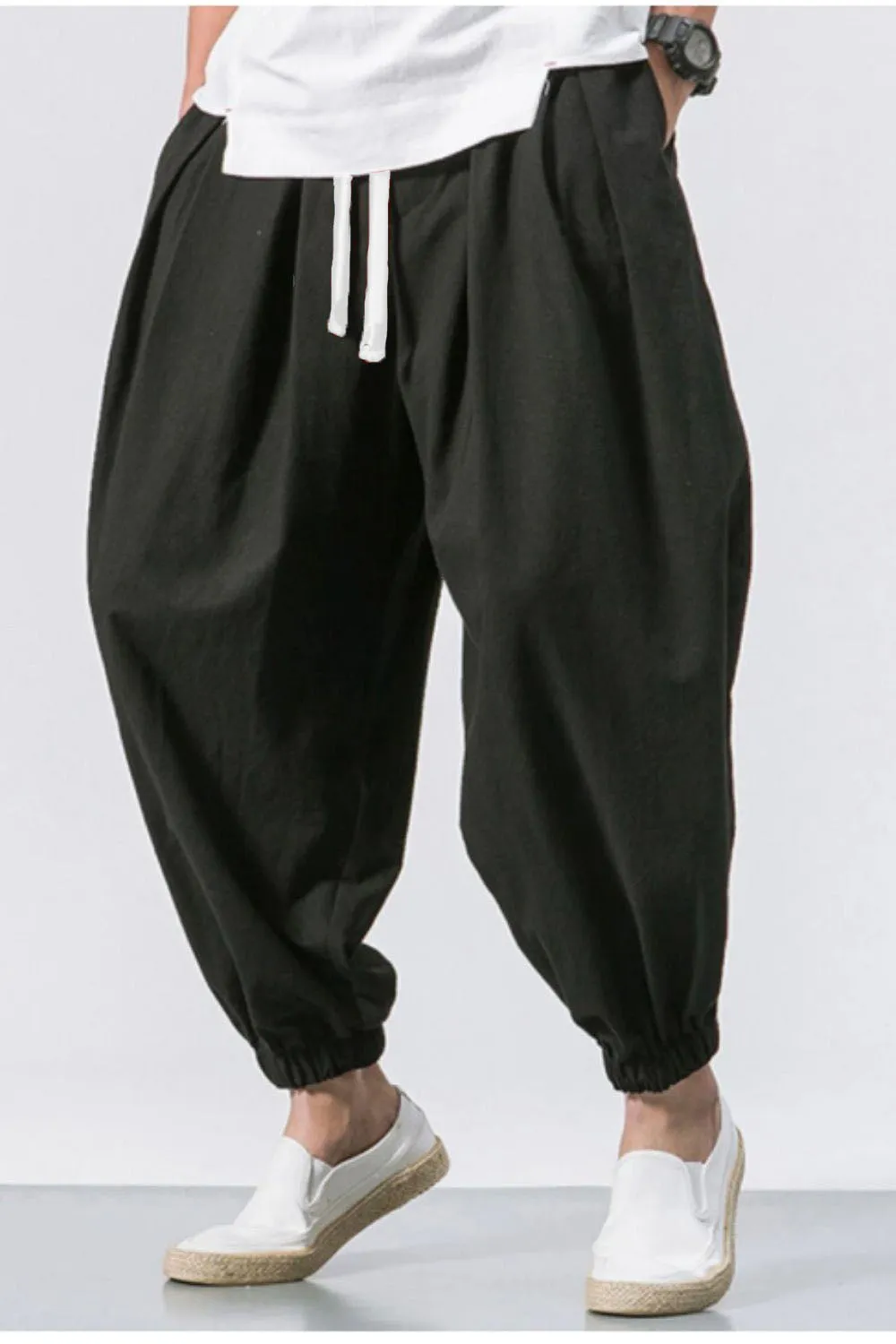 Harem Drawstring Trouser