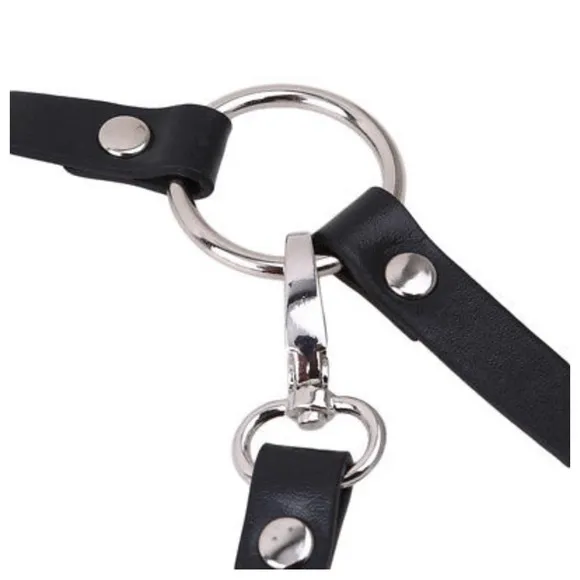 Harness Suspender Women Men Leather Belt Straps