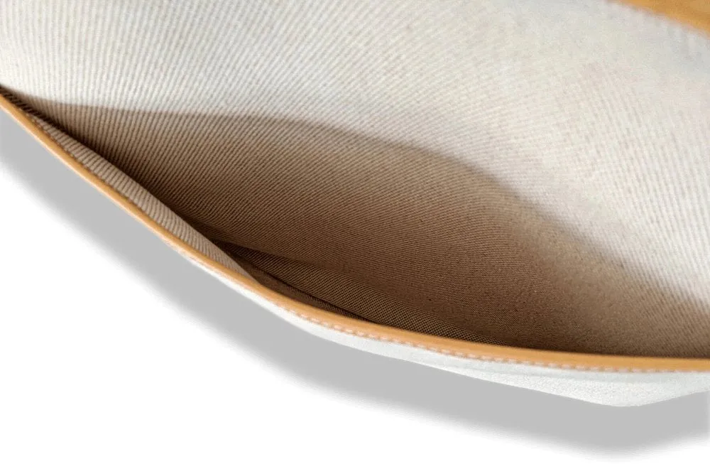Hermes 1997 Natural Canvas and Leather VICTORIA CROSSBODY Travel Week-end Train Bag Superb condition in Dustbag!