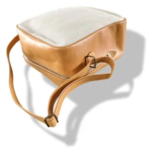 Hermes 1997 Natural Canvas and Leather VICTORIA CROSSBODY Travel Week-end Train Bag Superb condition in Dustbag!