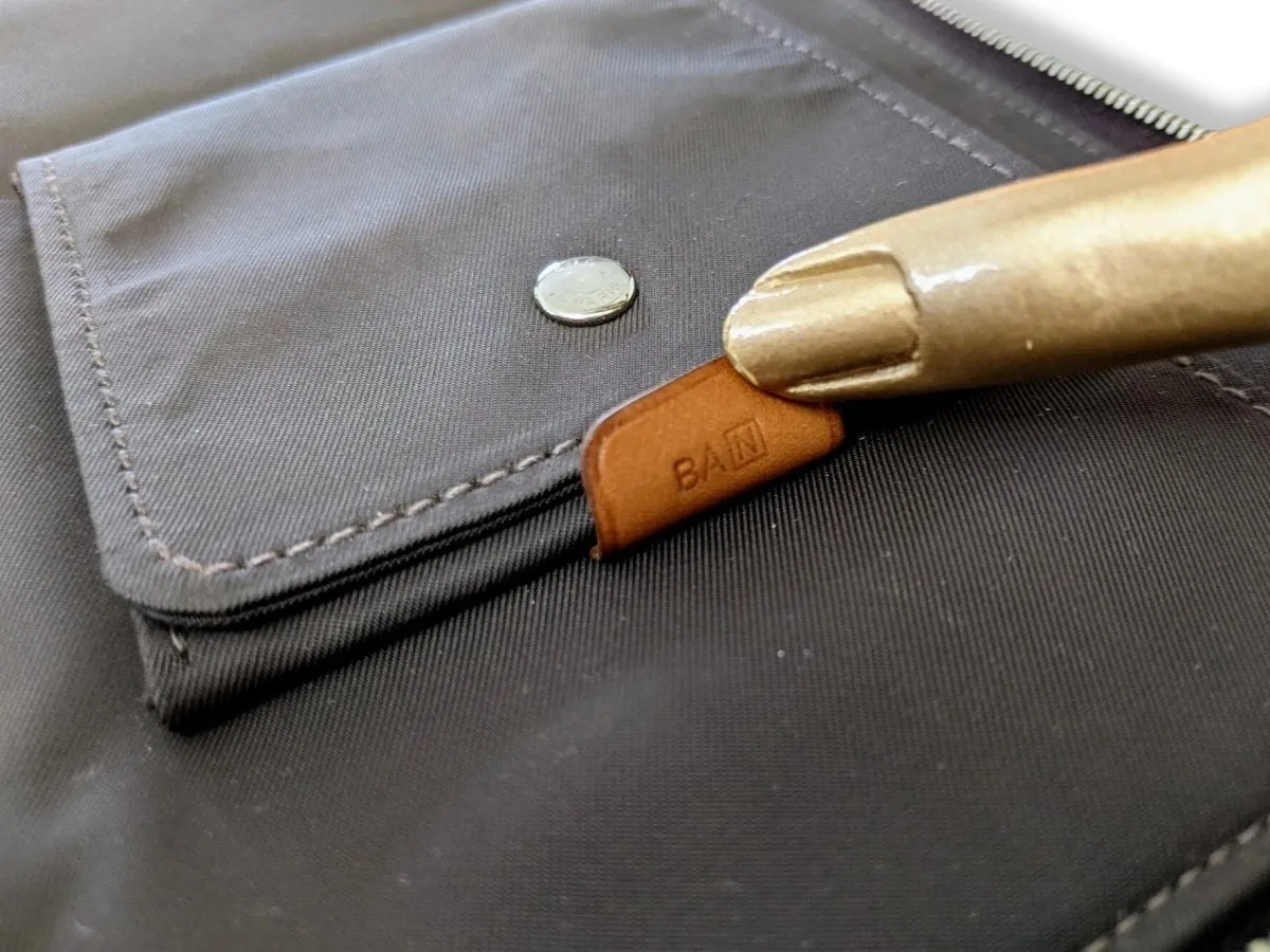 Hermes 2010 Canvas with Barenia QUADRIGE Azap Zip Wallet GM Rare!