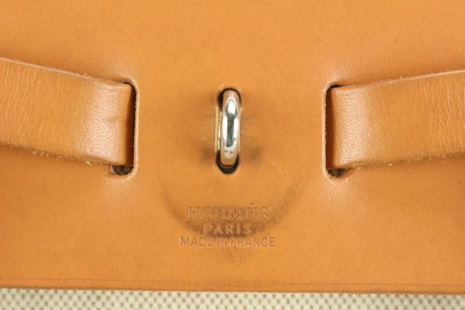 Hermès Beige Sac a Dos Herbag 2-in-1 53h429s