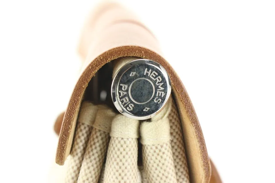 Hermès Beige Sac a Dos Herbag 2-in-1 53h429s