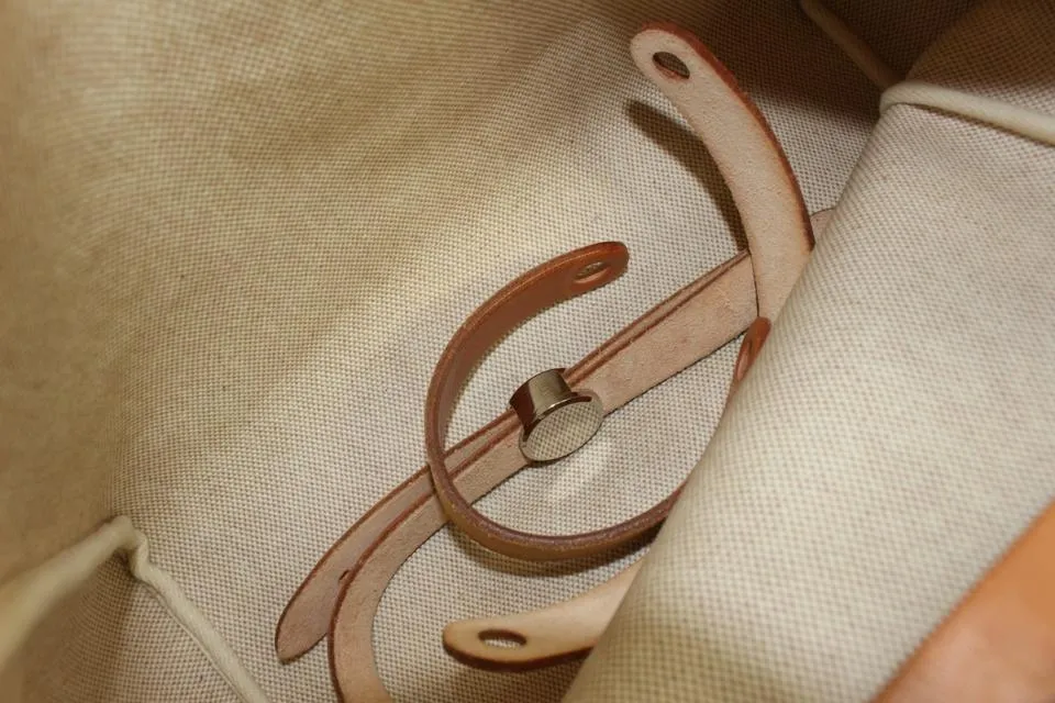 Hermès Beige Sac a Dos Herbag 2-in-1 53h429s