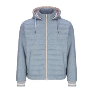 Herno Blue Silk Jacket