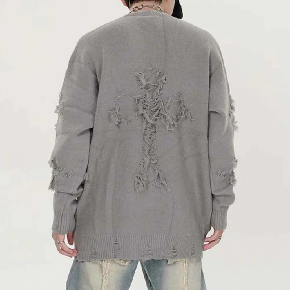 High Street Cross Tassel Sweater