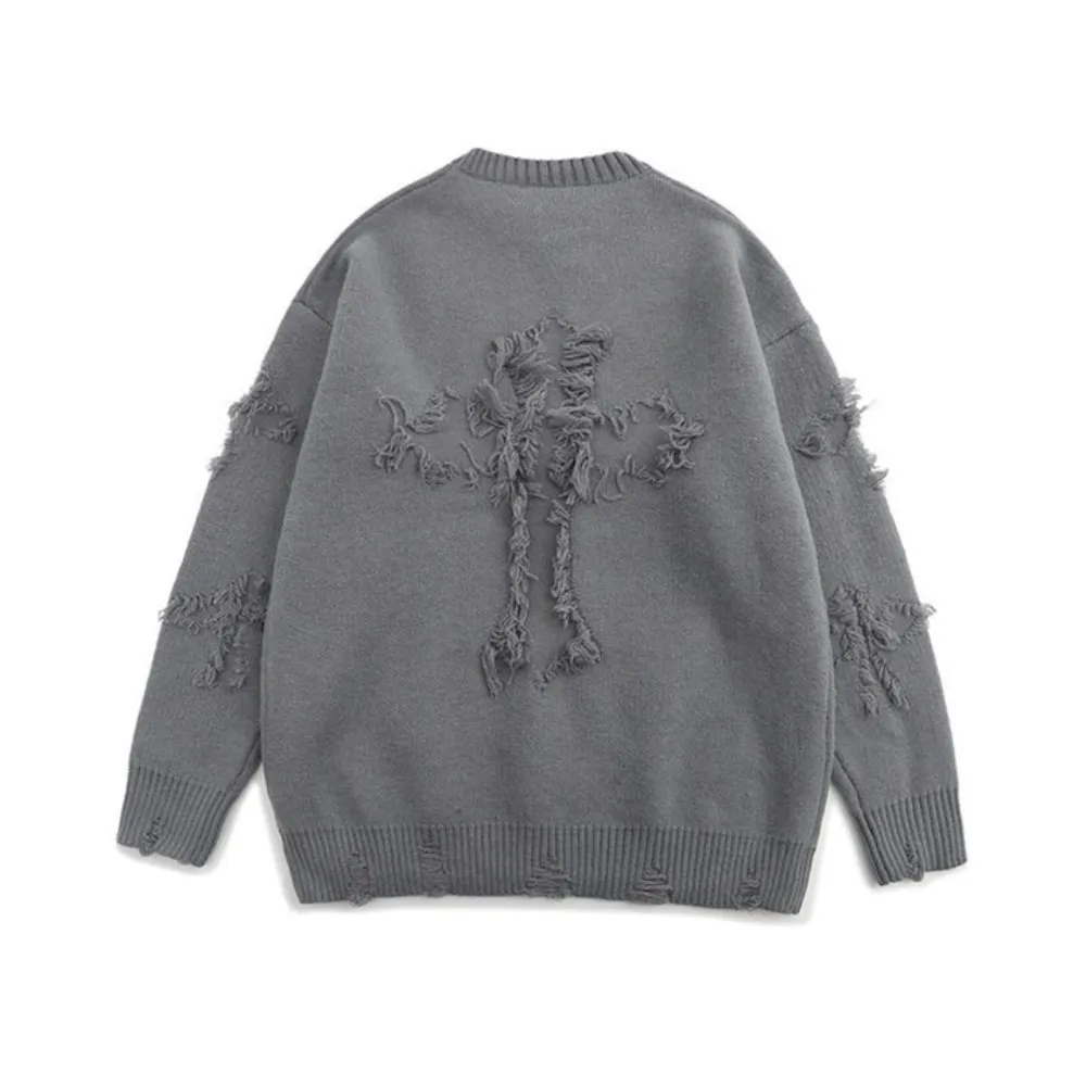 High Street Cross Tassel Sweater