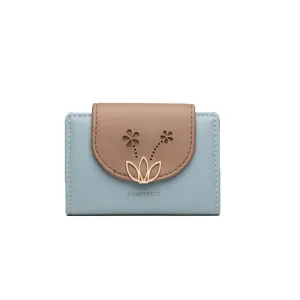 Hollow Flower Buckle Card Holder