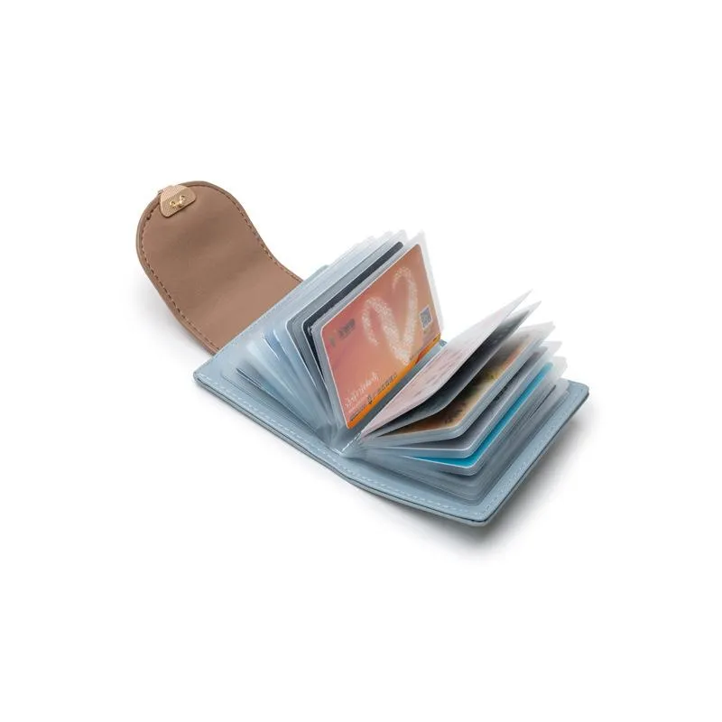 Hollow Flower Buckle Card Holder