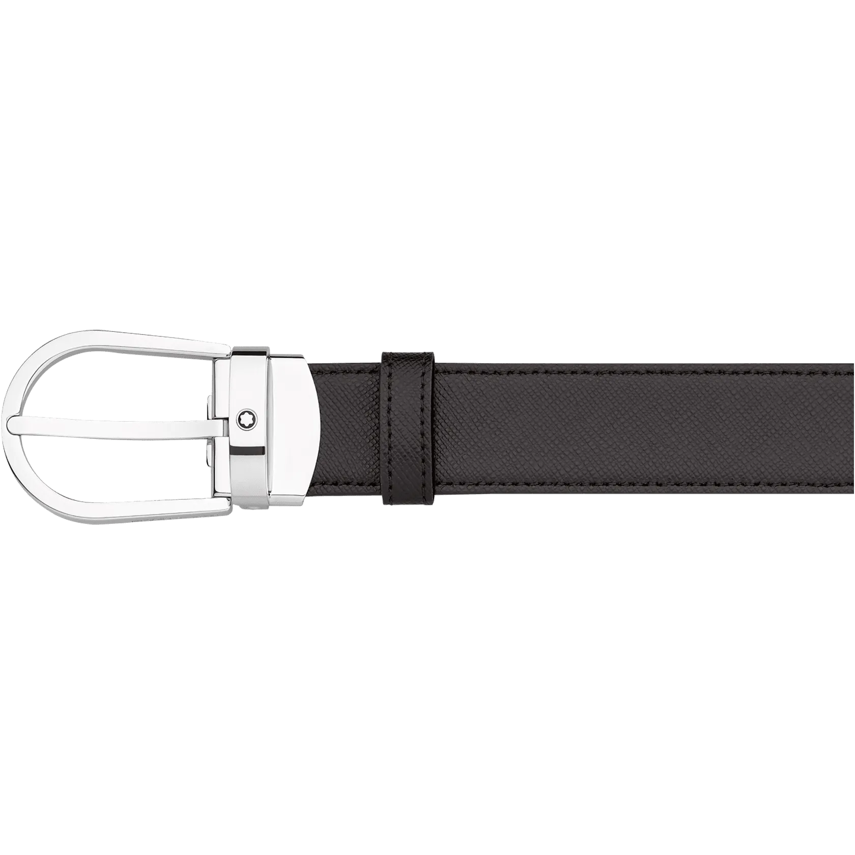 Horseshoe Shiny Stainless Steel Pin Buckle Belts