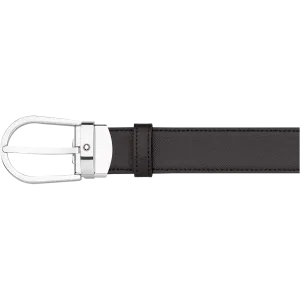 Horseshoe Shiny Stainless Steel Pin Buckle Belts