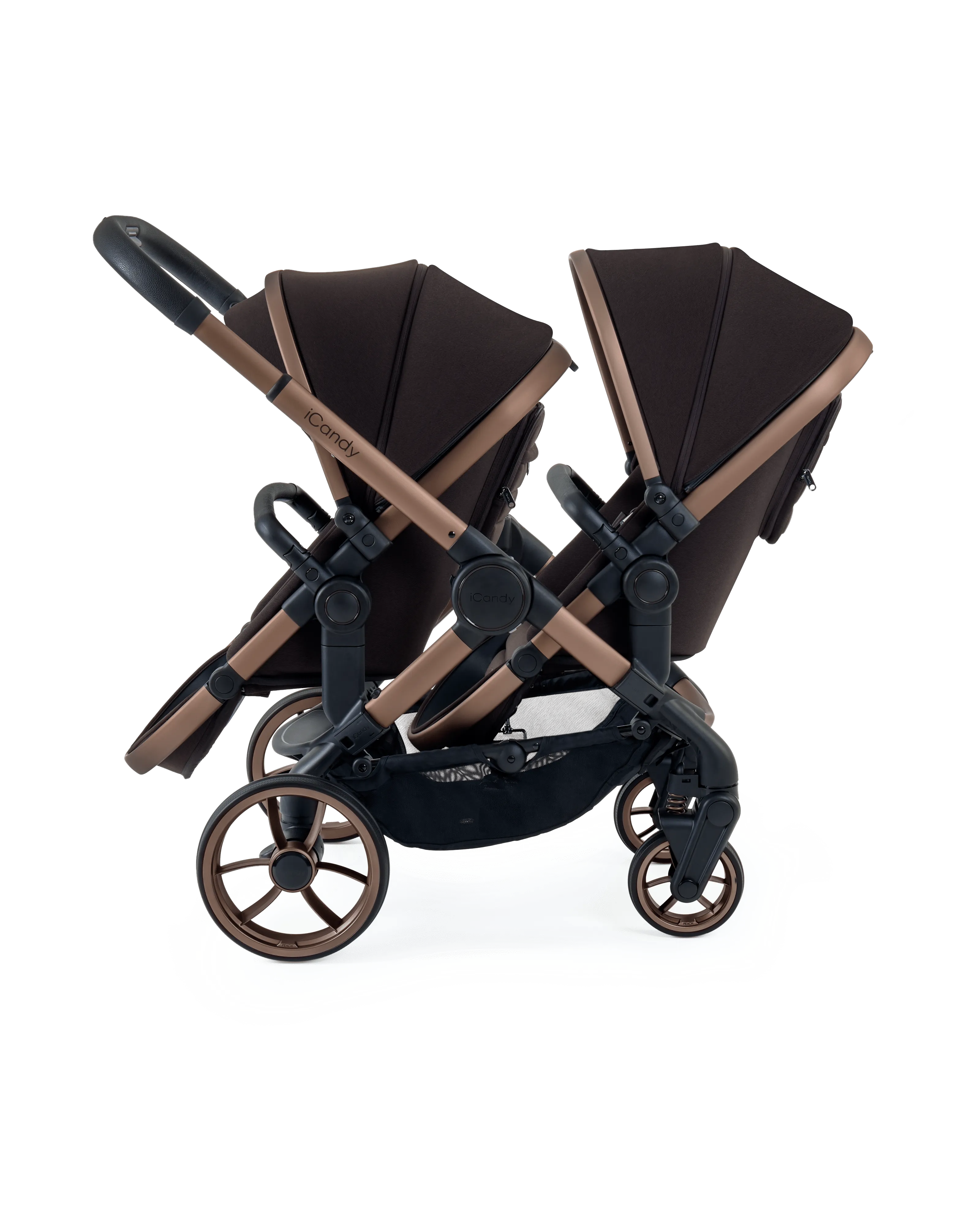 iCandy Peach 7 Double Pushchair - Pecan