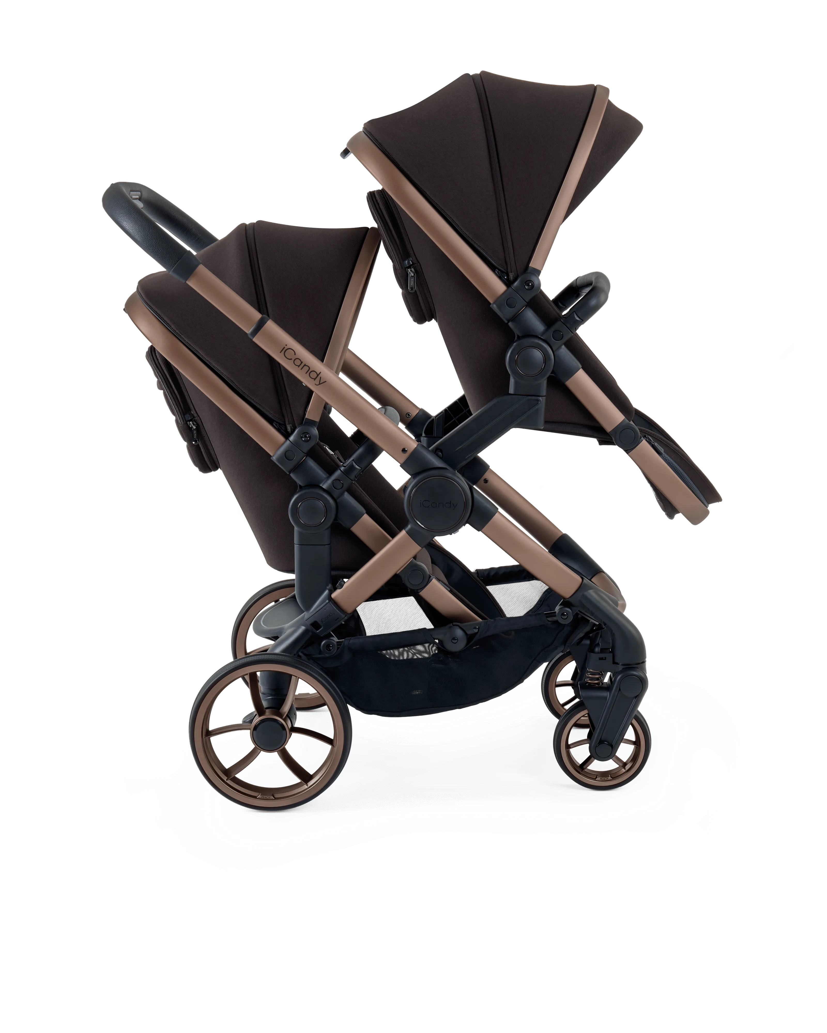 iCandy Peach 7 Double Pushchair - Pecan
