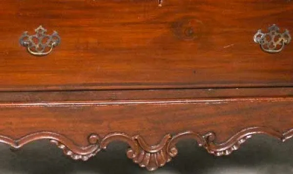 Indo-Portuguese Mahogany Chest of Drawers on Stand