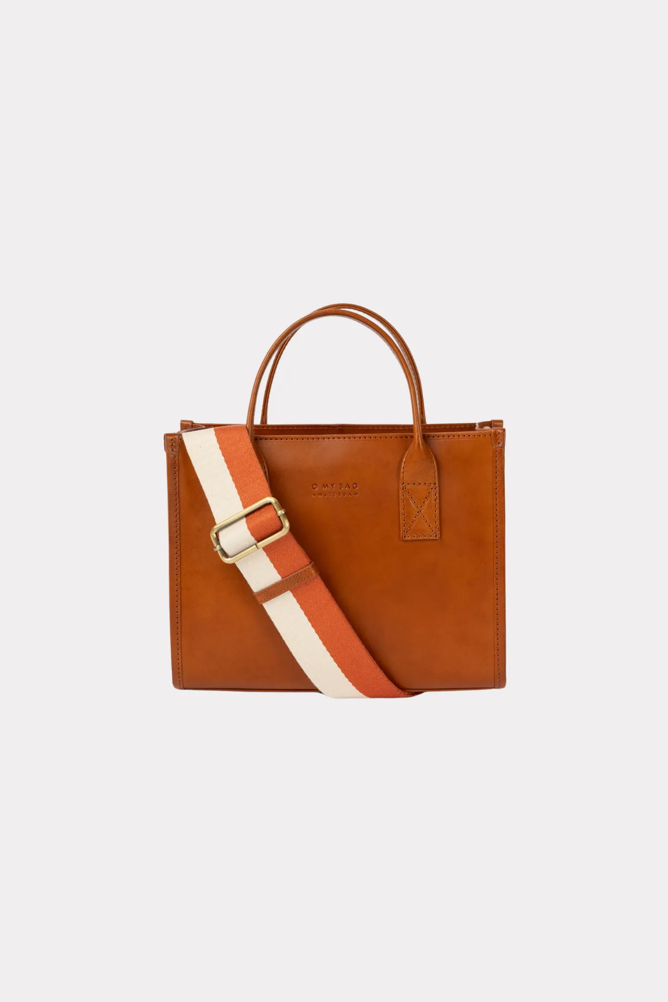 JACKIE MIDI BAG - COGNAC CLASSIC LEATHER