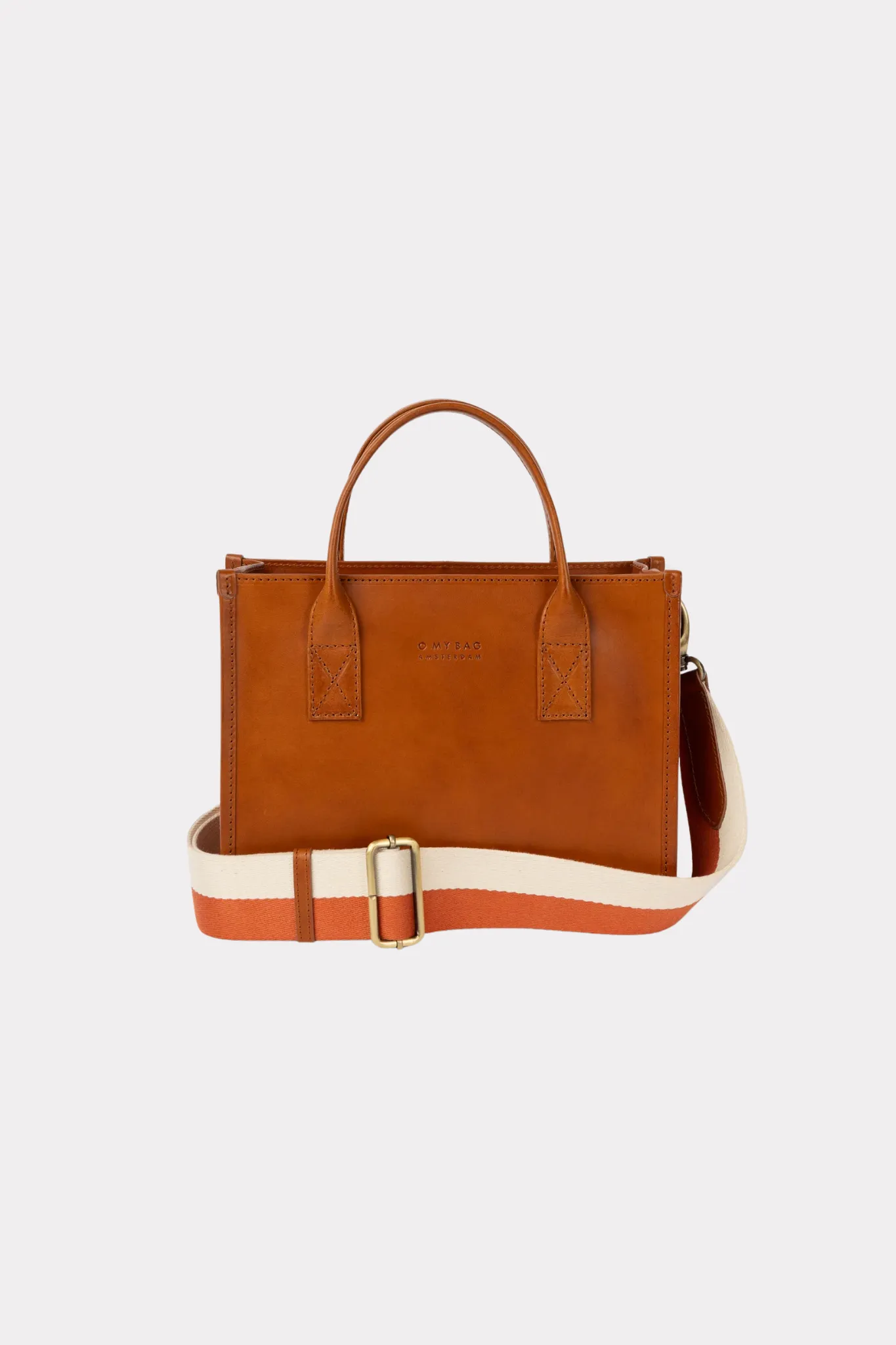 JACKIE MIDI BAG - COGNAC CLASSIC LEATHER