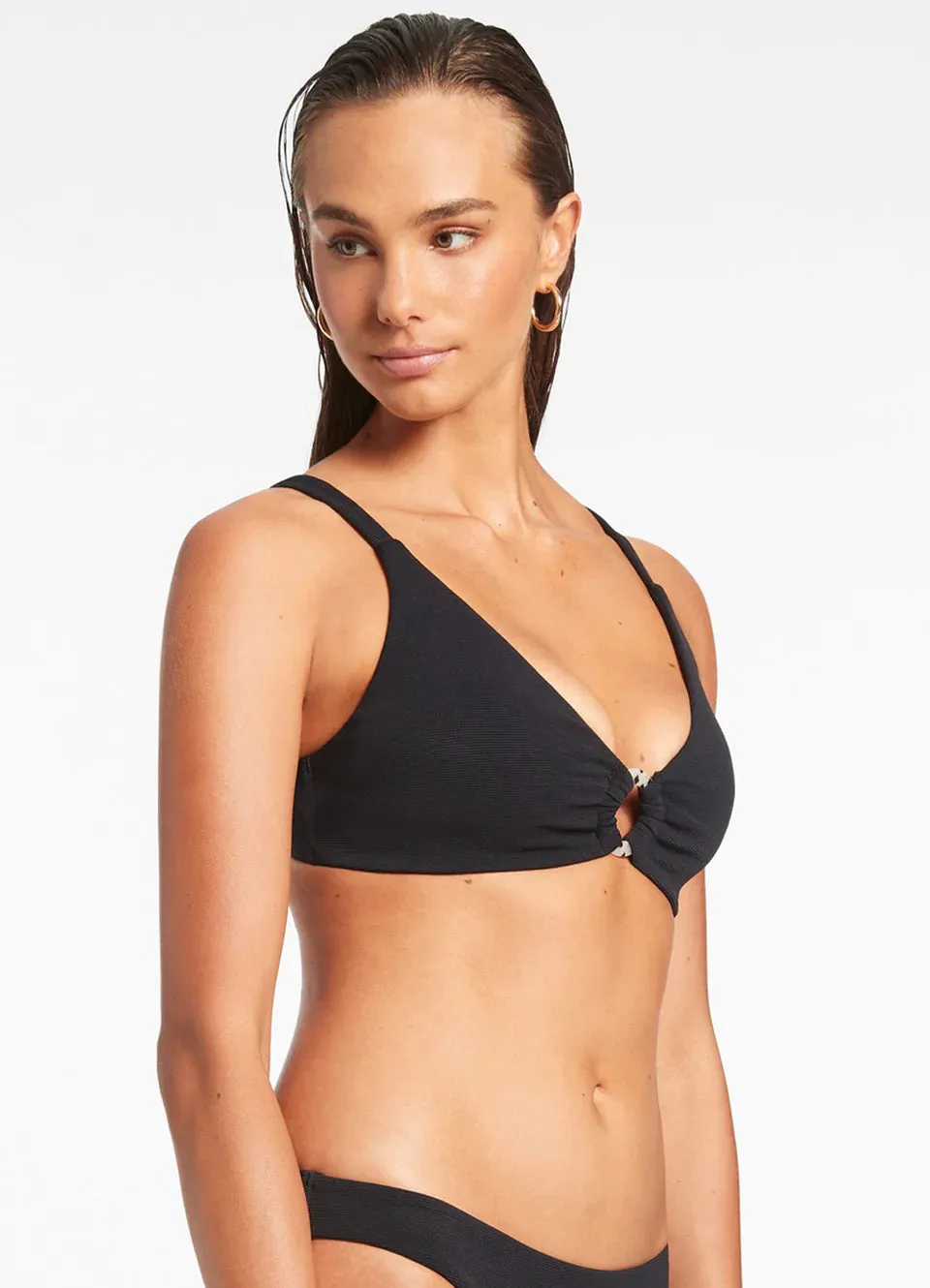Jets - Isla Rib C/D Triangle Bikini Top