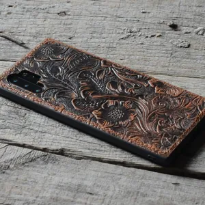 JJNUSA Handmade Leather Case for Samsung Galaxy Note 10  plus pro  5G 6.8 inches 2019 Back Cover Case