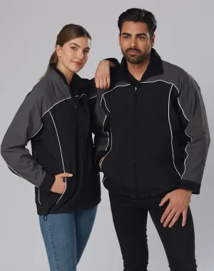 JK22 CASCADE TRI-COLOUR CONTRAST REVERSIBLE JACKET