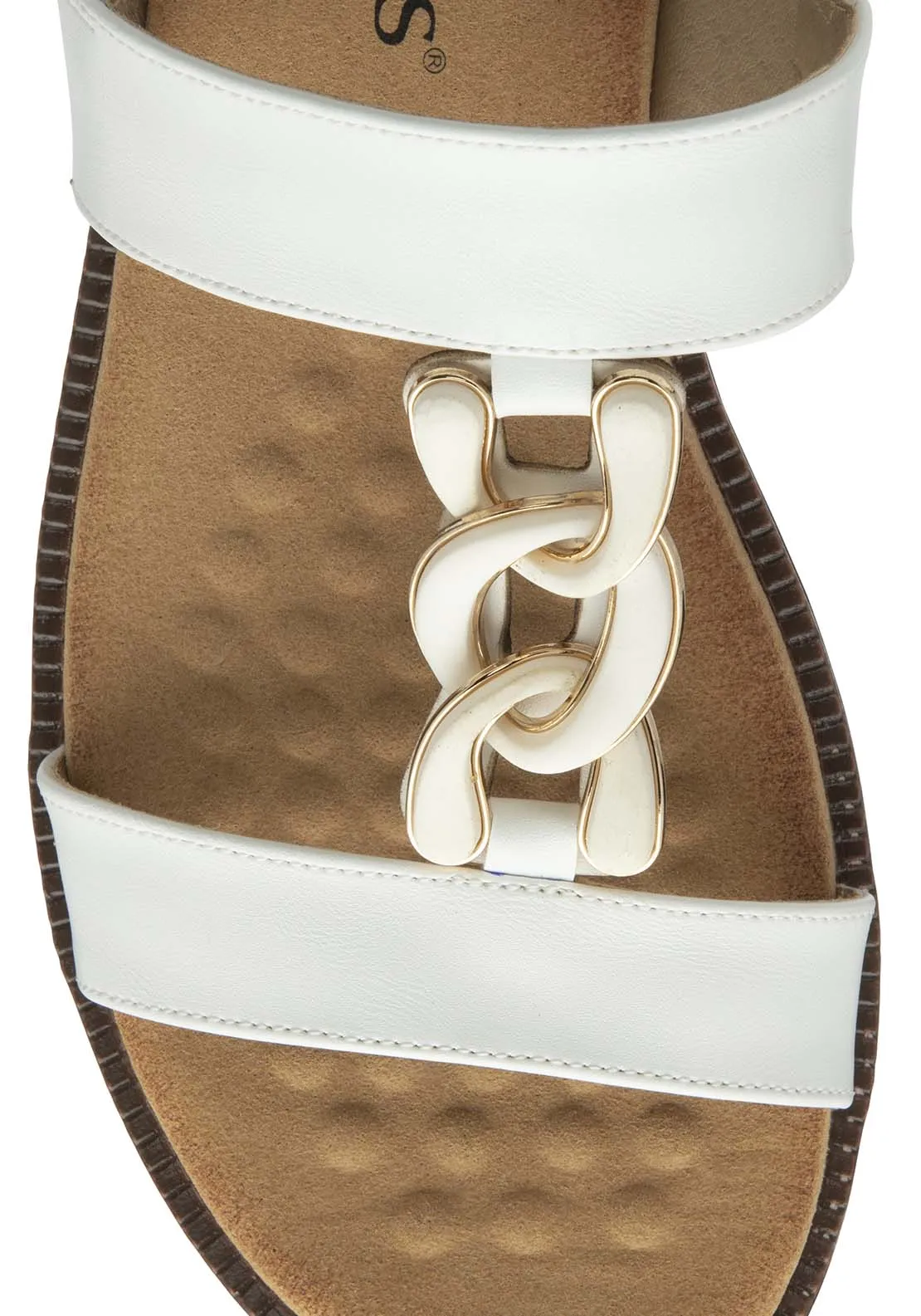 Joana Sandal - White