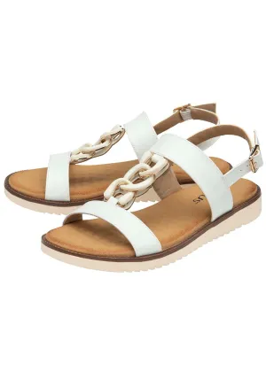 Joana Sandal - White