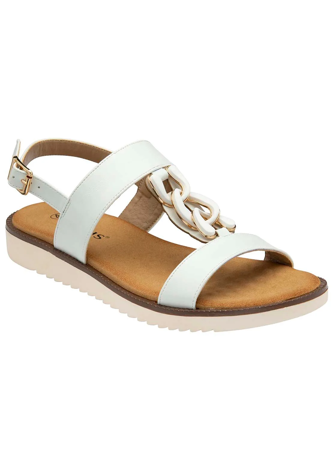 Joana Sandal - White